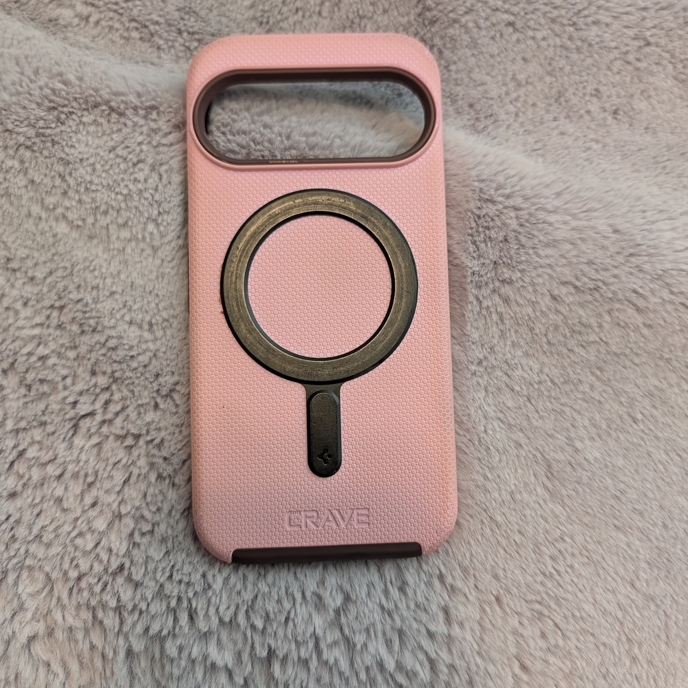Crave Pink Phone Case with Ring Holder